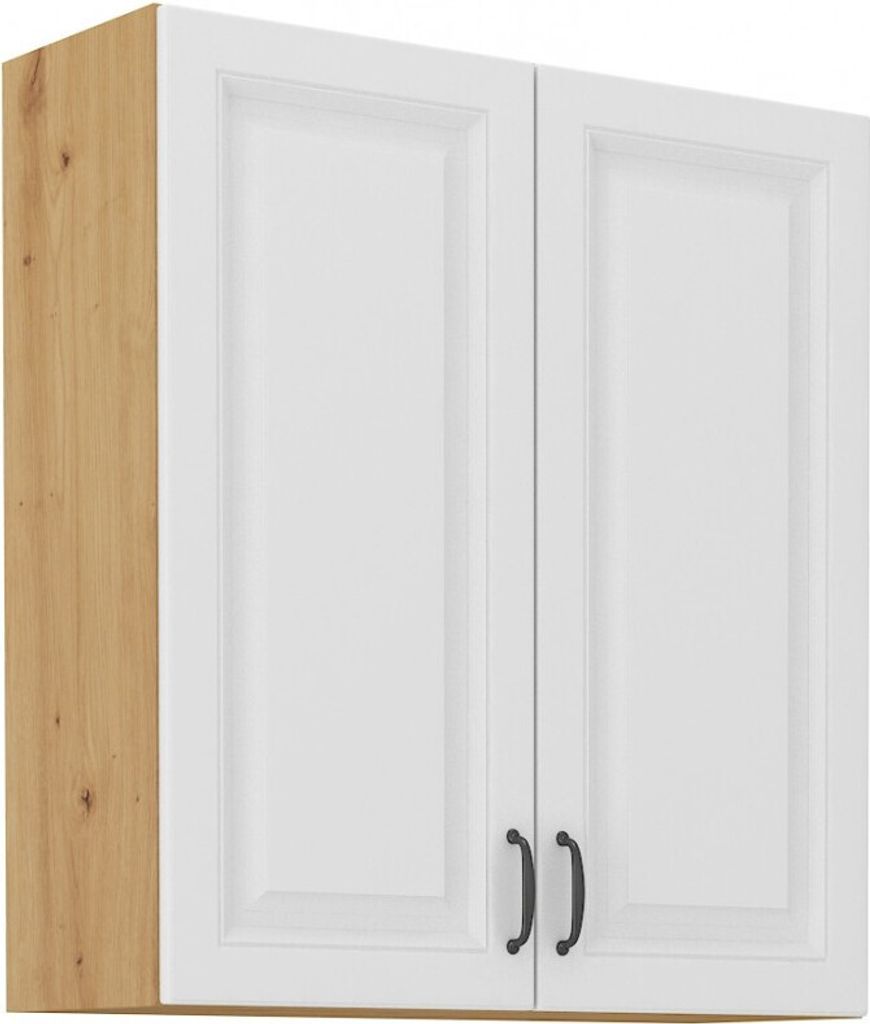 Armoire haute supérieure SOPHIA – largeur 80 cm, blanc / Image du produit 