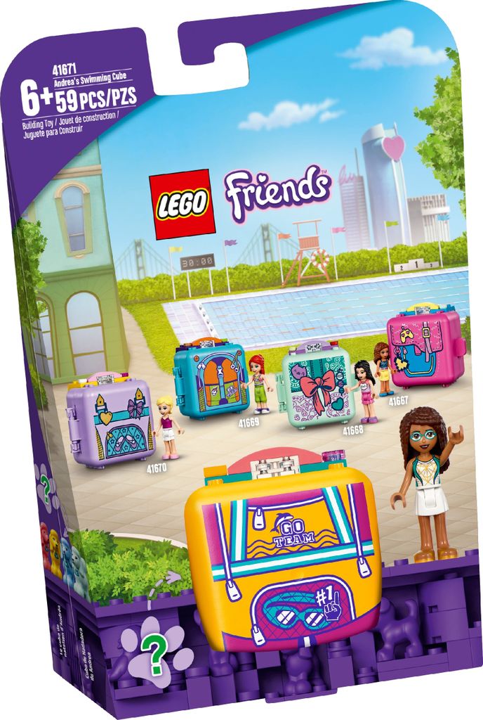 LEGO® 41671 LEGO® Friends 41671 Andreas Schwimmstar-Würfel Immagine del prodotto 