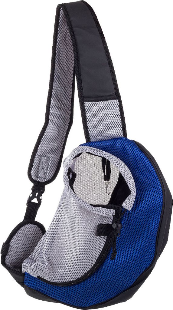 Verk 19066 Borsa a tracolla per cani e gatti misura. S blu Immagine del prodotto 