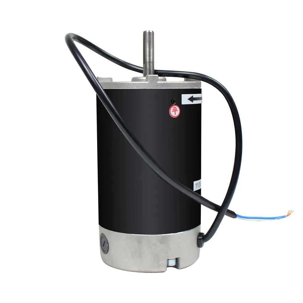 Moteur DC 750W 220V avec brosses en carbone et couple élevé stable