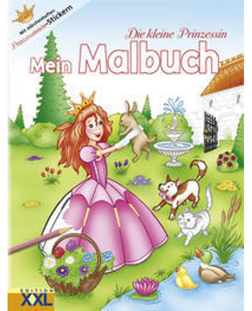Die kleine Prinzessin - Mein Malbuch