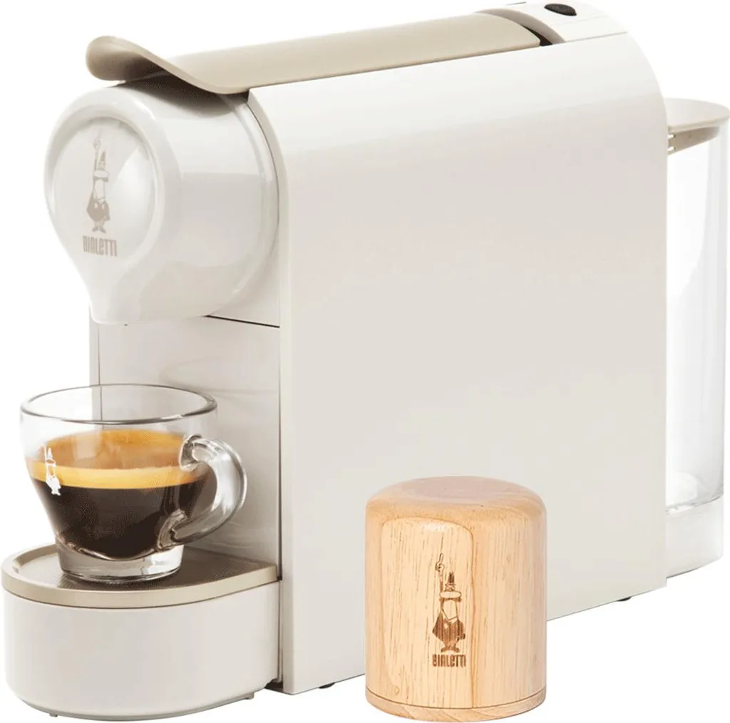 Macchina Caffè Bialetti Gioia Beige Supercompatta - 1200W 20 Bar