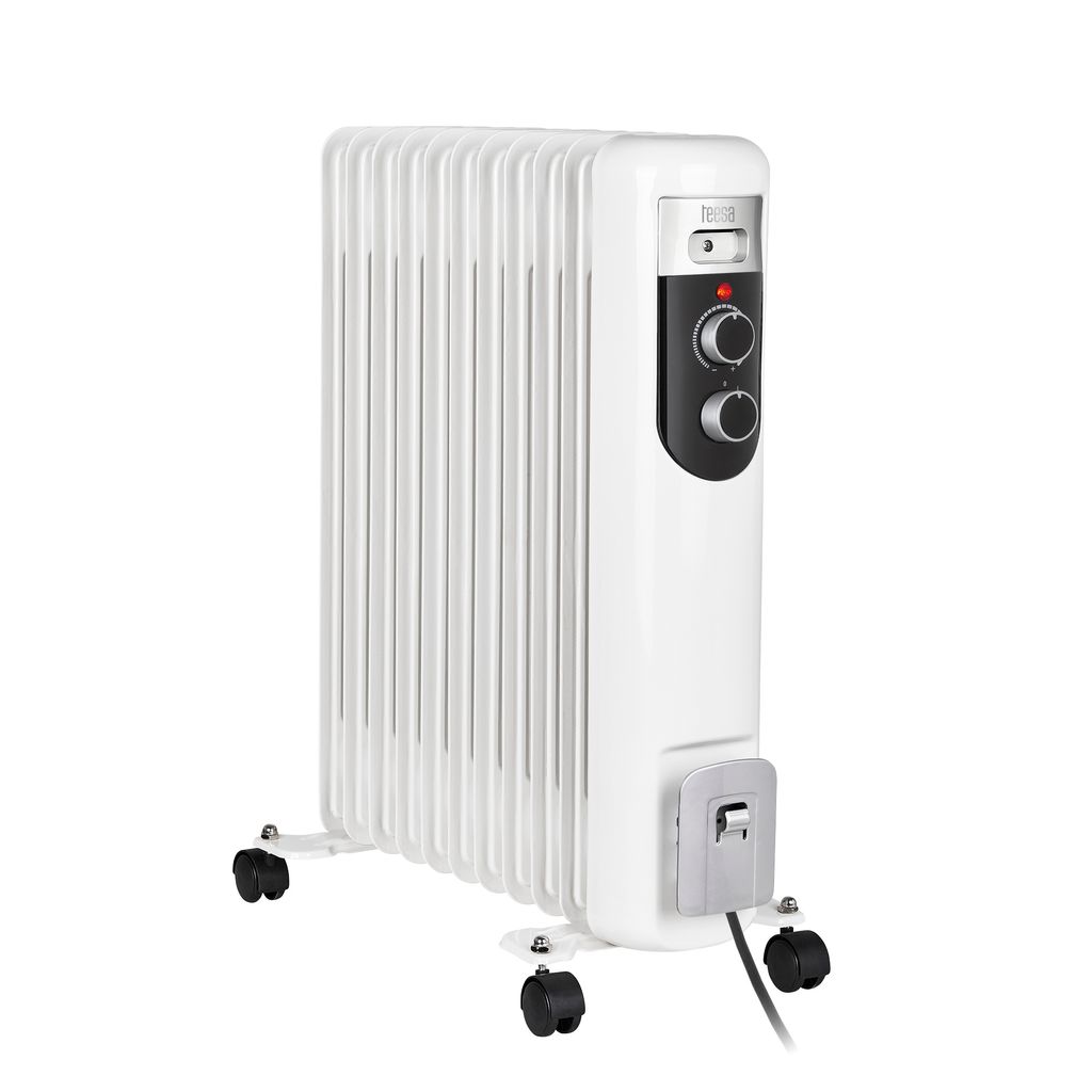 Teesa TSA8049 Electric Oil Heater White 2500 W Zdjęcie produktu 