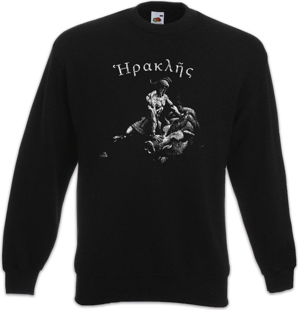 Urban Backwoods Herakles Erymanthian Boar, Sweatshirt, Farbe: Schwarz, Größe: 2XL