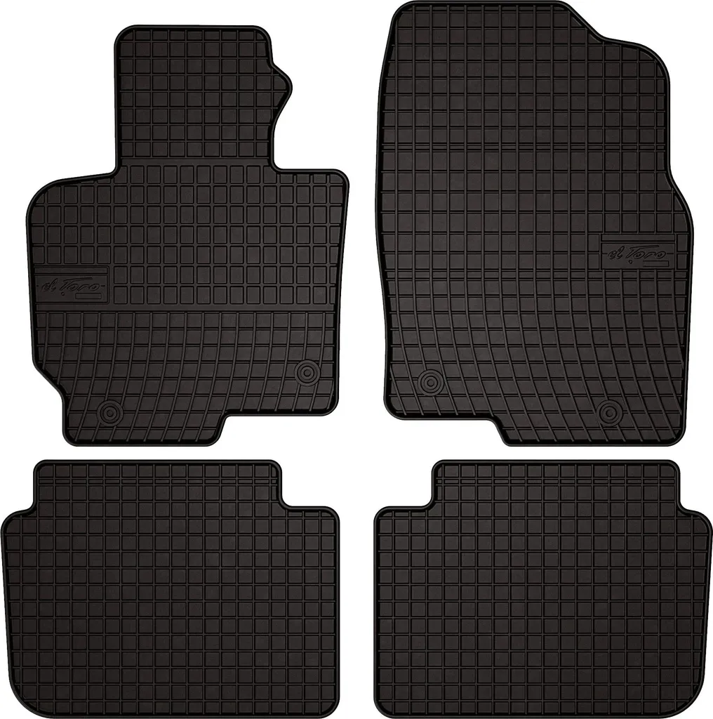 Tappetini Auto Gomma Neri Mazda CX-5 (2012-2017) - Set Completo 4pz