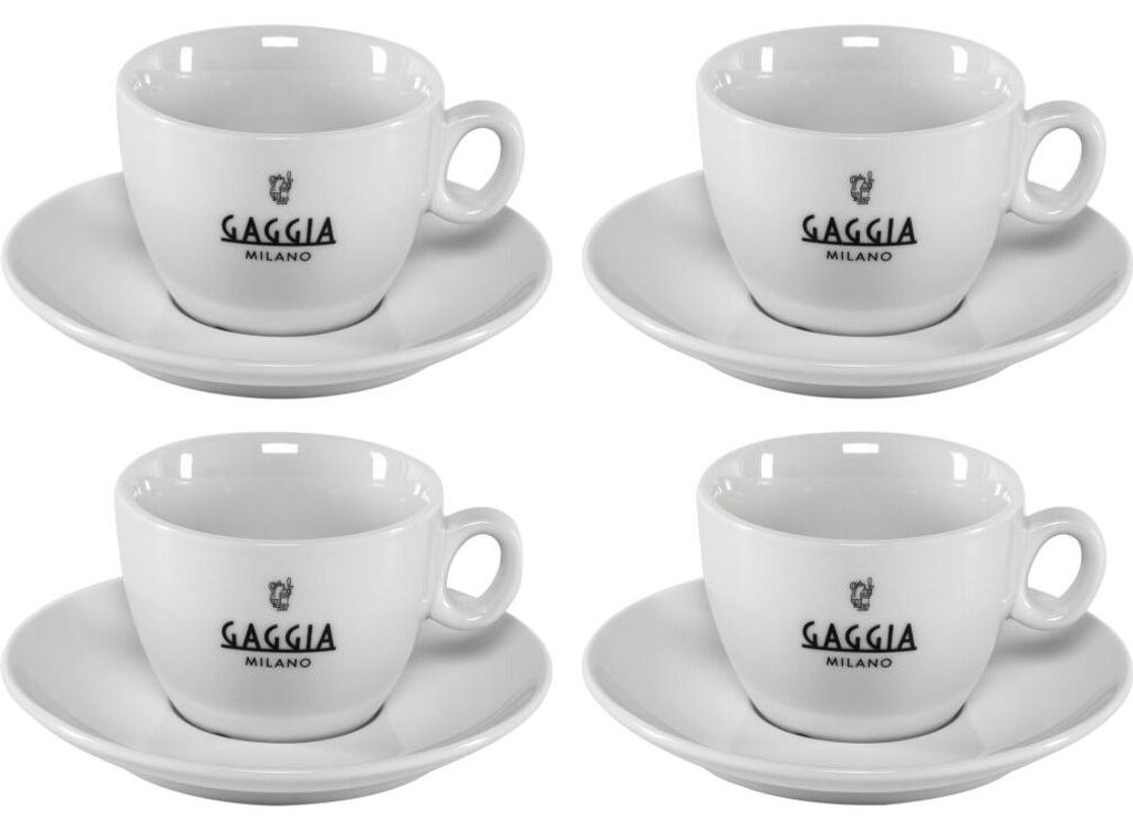 Juego de 4 tazas para cappuccino Gaggia Milano Imagen del producto 
