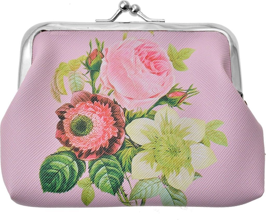 Juleeze JZPU0004-01 Portemonnaie Rosa Grün 8x12 cm