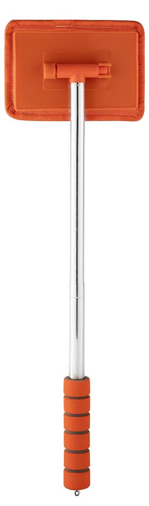 Fensterabzieher mit langem Griff, Wischmopp zur Reinigung von Windschutzscheiben, Aquarien und Innenscheiben, geeignet für Badezimmer, Küchenarbe...