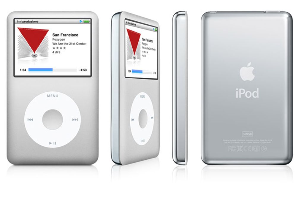 Apple iPod Classic MP3-Player silber 160 GB (aktuellstes Produktbild 3