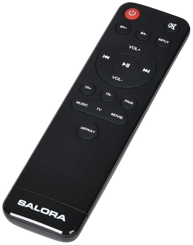 Salora SBO680 barre de son 60W noir 2.1 canaux avec basses renforcées