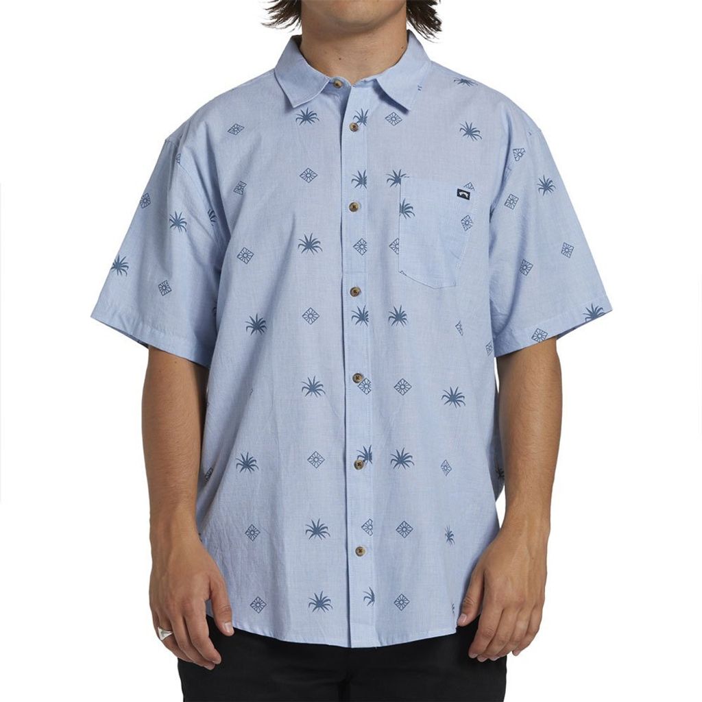 Billabong Sundays Mini Kurzarmhemd Blau S Mann Blau S