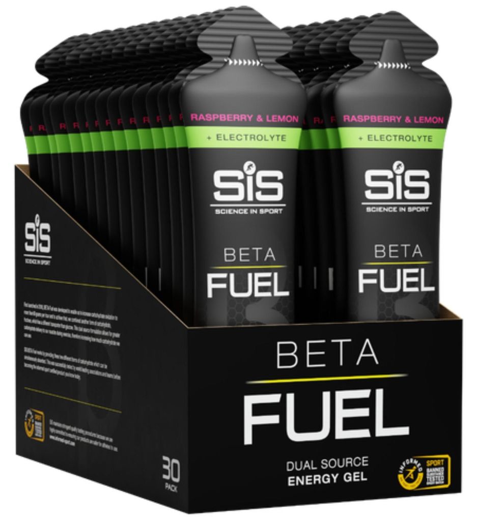 Science in Sport Beta Fuel + Electrolyte Gel Malina i Zdjęcie produktu 