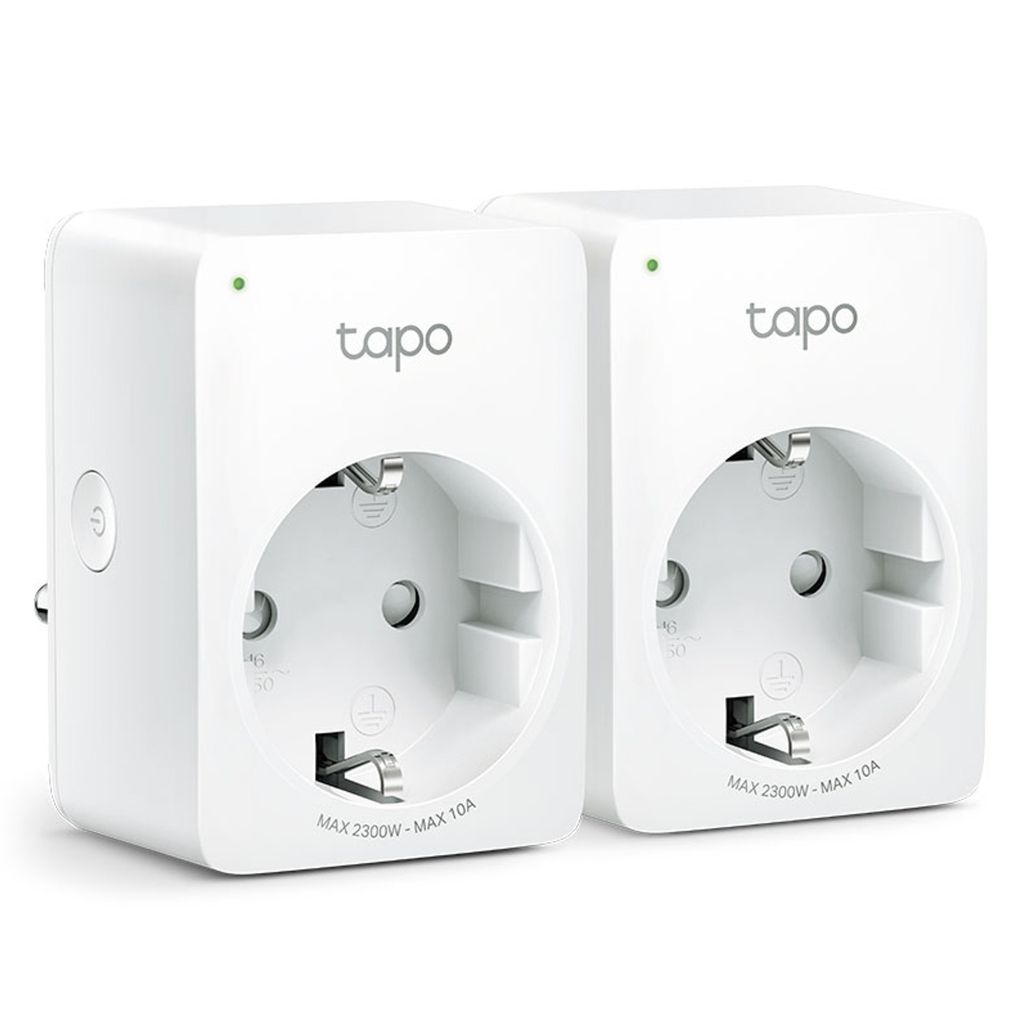TP-Link Funksteckdose Tapo P100 Mini Smart Wi-Fi Socket 2er Produktbild 
