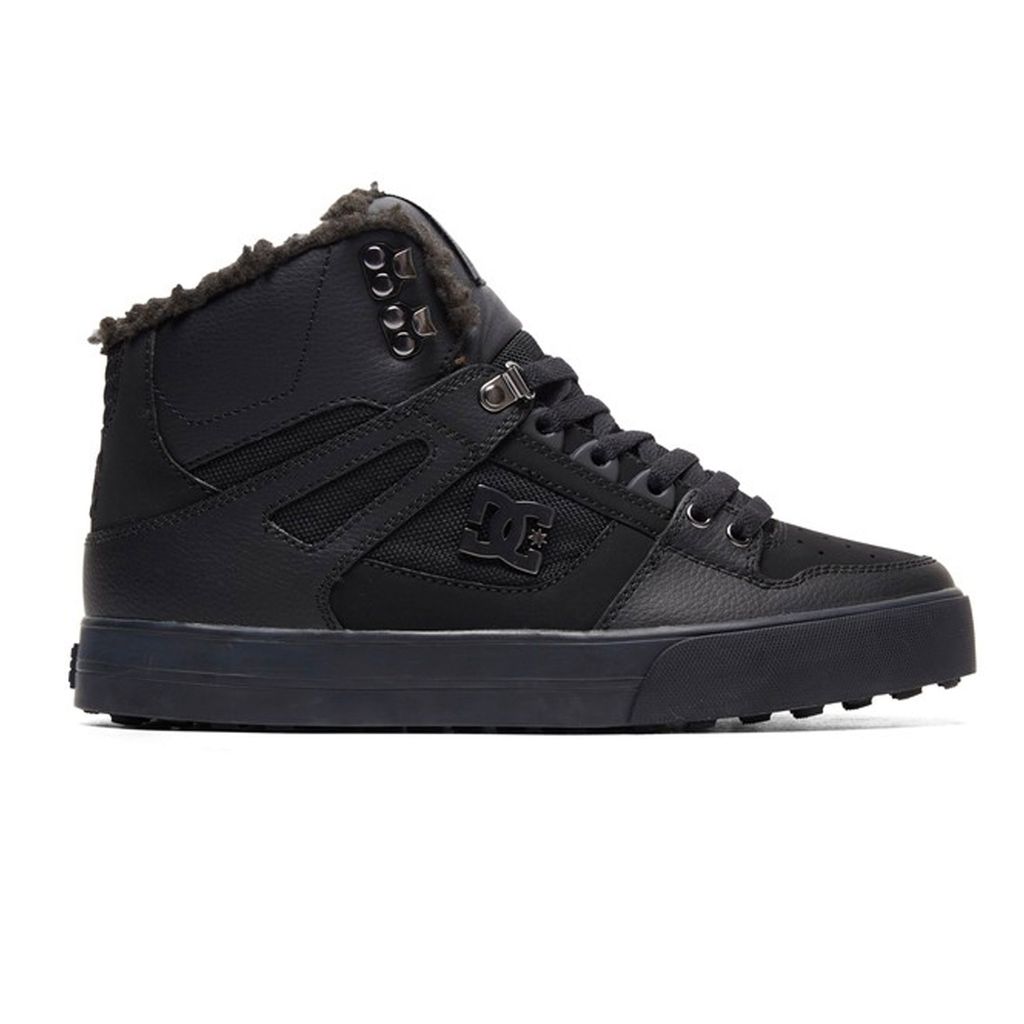 DC Shoes Pure High Top WC Black/Black - Schwarz, 8,5
