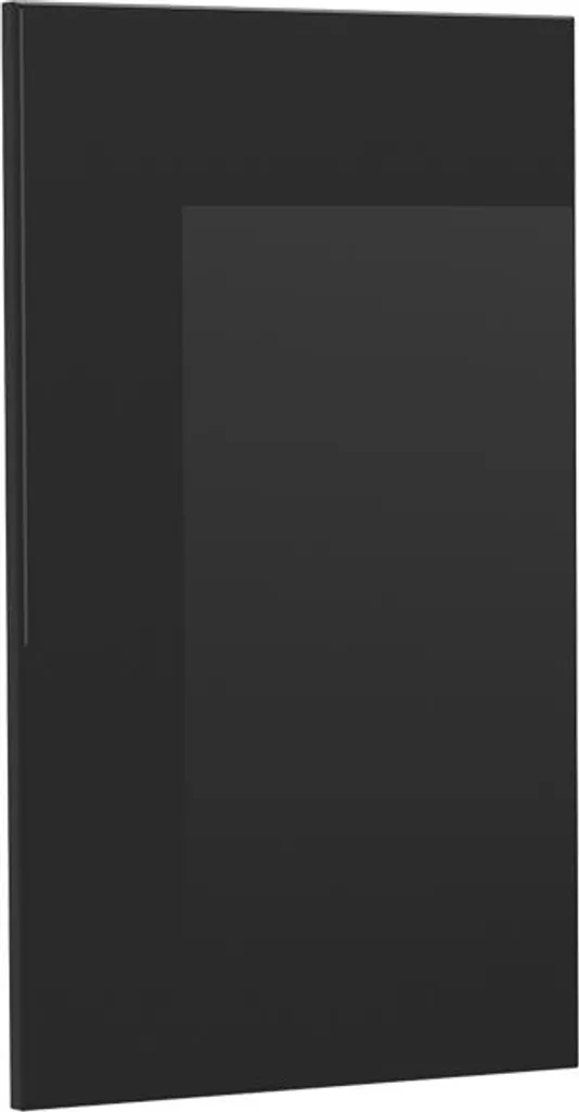 Rénover meuble d'angle Vicco R-Line avec la façade noir haute brillance