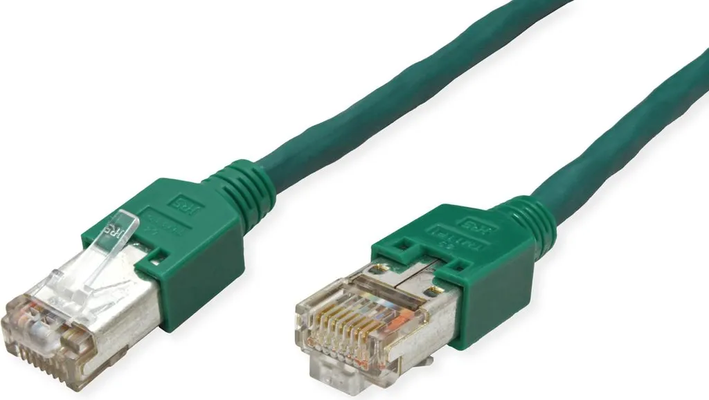 Cavo Rete Professionale DÄTWYLER Cat5e S/UTP 2m Hirose TM11 Verde - 2