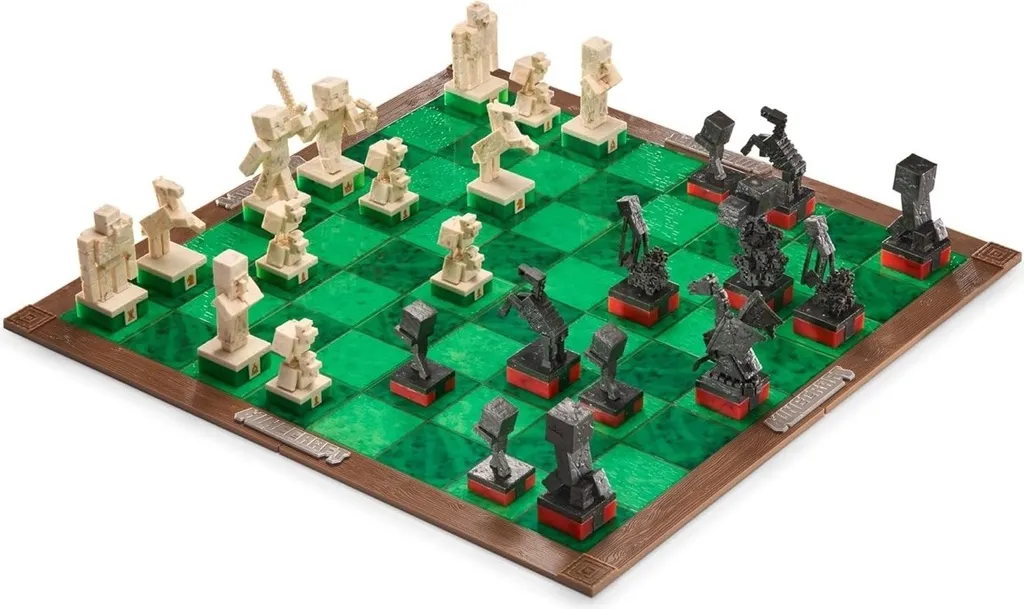 Jeu d'échecs Minecraft Héros du Monde Supérieur vs Mobs Hostiles - 7