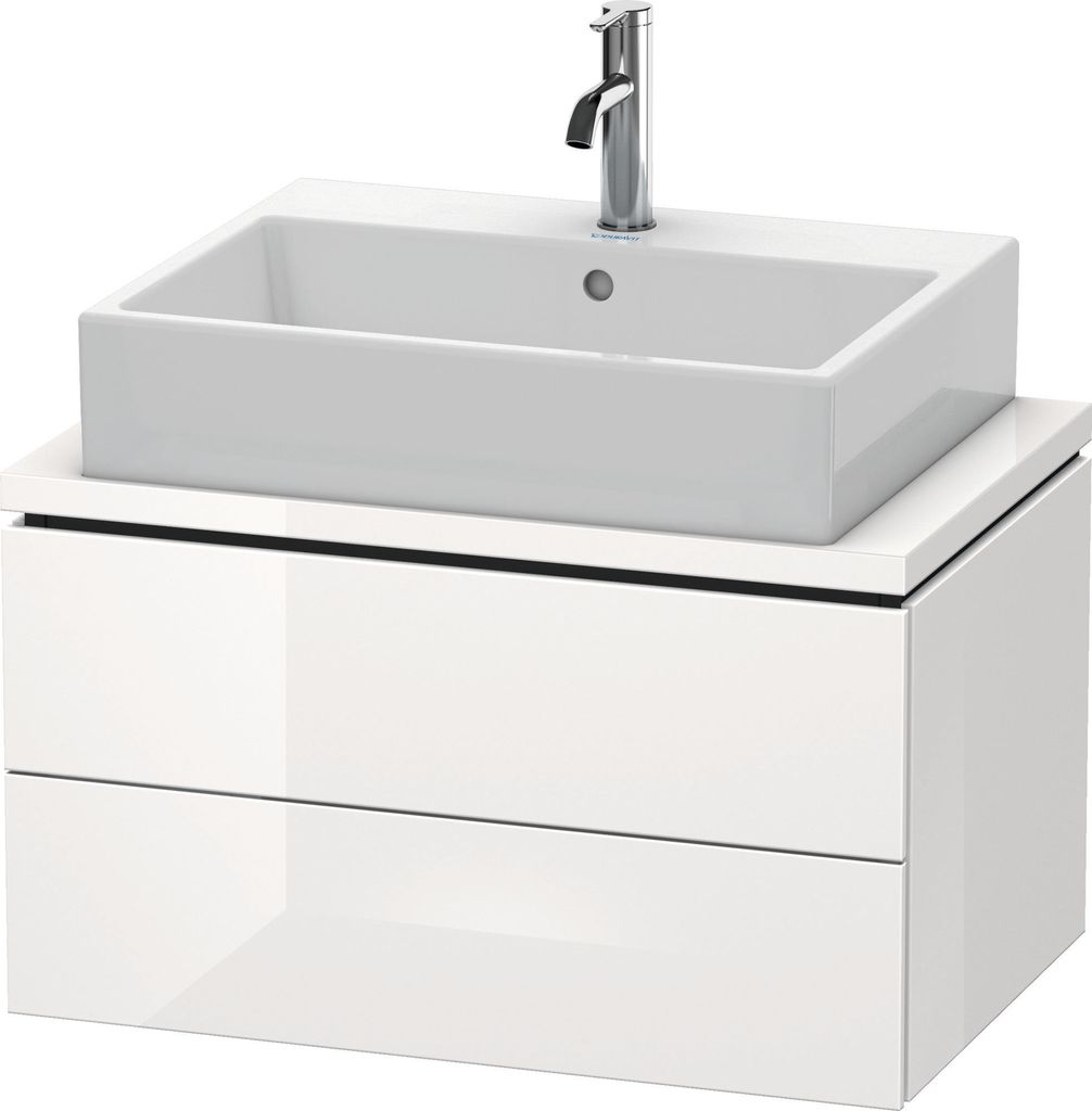 Duravit Konsolenunterschrank L-CUBE 400 x 720 x 477 mm weiß hochglanz