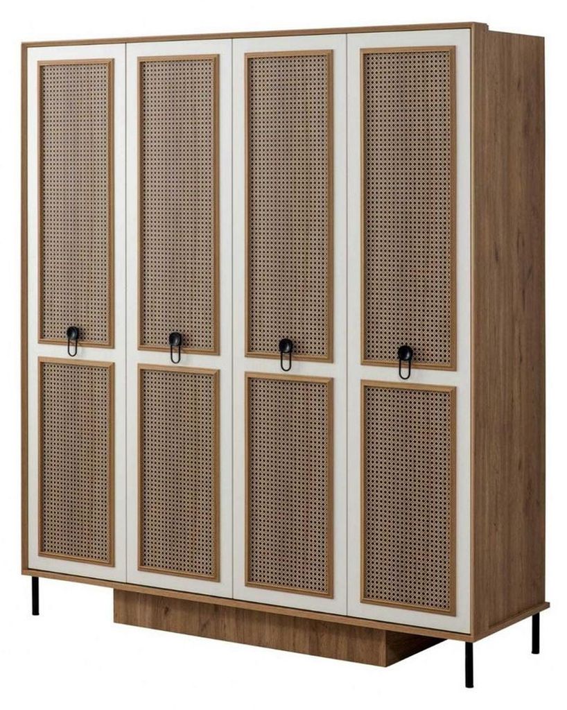 Holzschrank Kleiderschrank Kinderschrank Schrank Holz Braun Design
