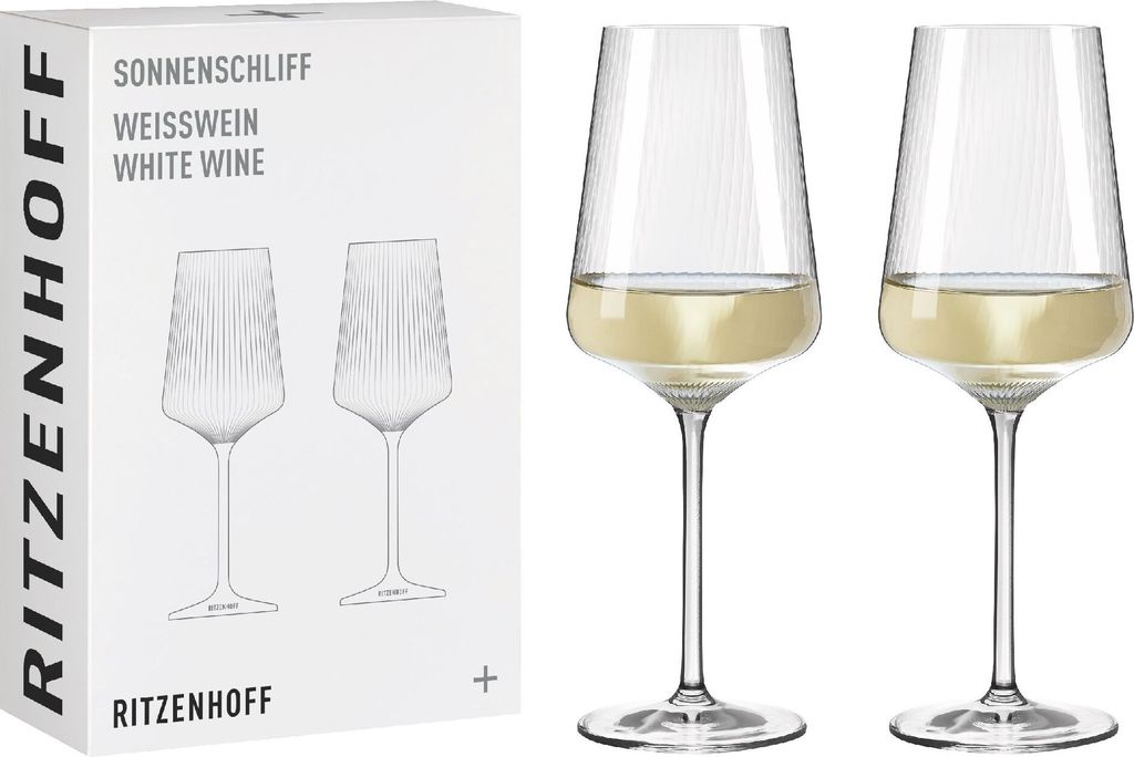 SONNENSCHLIFF WEIßWEINGLAS-SET #1 VON RITZENHOFF DESIGN Produktbild 