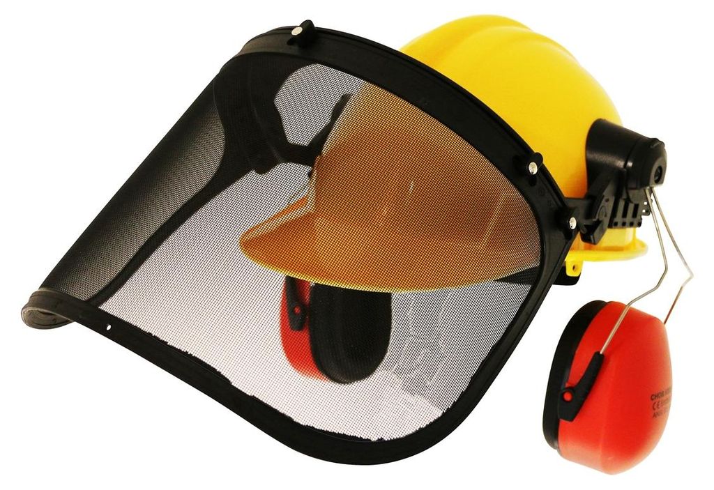 TEXAS 40-11700 Sicherheitshelm Schutzhelm mit Gehörschutz Produktbild 