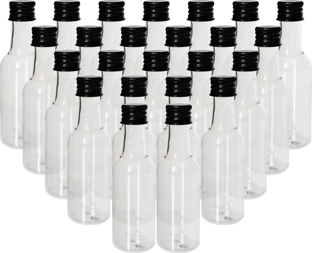 Belle Vous Mini Fläschchen Kunststoff Likörflaschen 48 Stk Produktbild 10