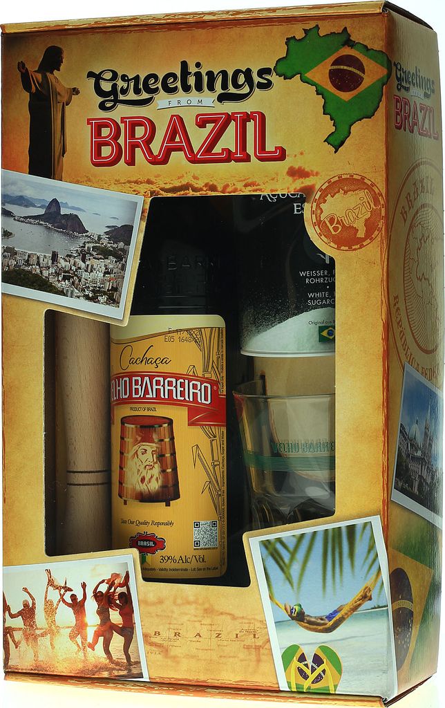 Caipirinha Set Greetings from Brasil Produktbild 