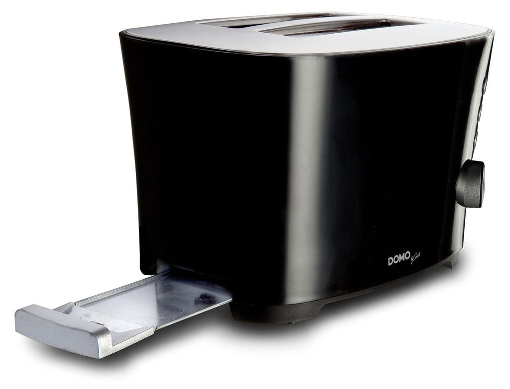 Domo DO941T, 2 krajíců, Černá, 850 W Obrázek produktu 