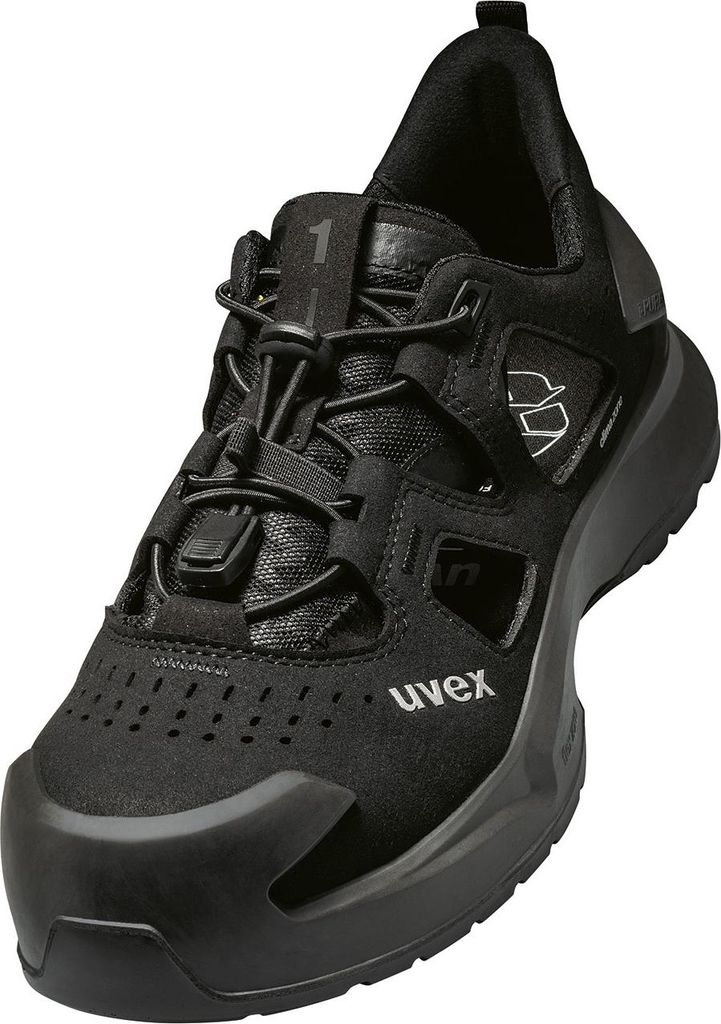uvex 1 x-craft Sandale S1PL FO SC SR schwarz 44