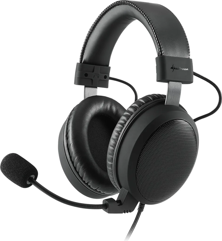 Casque Audio Sharkoon B1 pour PC et Consoles avec Connexion TRRS Jack 3.5