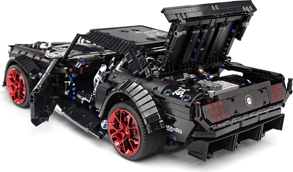 Mould King 13108 Sportwagen 1:8 MOC Klemmbausteine 2943 Produktbild 3