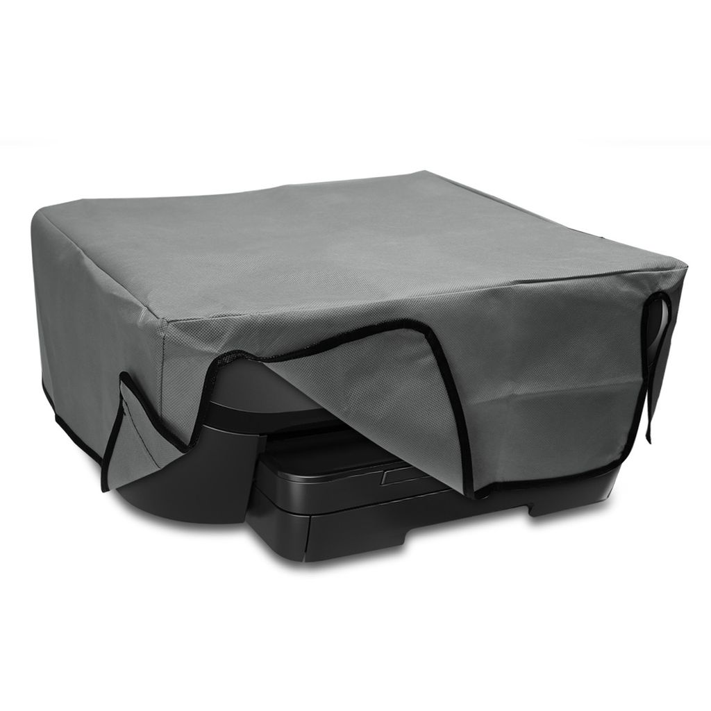kwmobile Cover kompatibel mit HP Envy Photo 6230 / 7130 - Tasche Hülle Drucker - Staubschutzhülle Schutzhaube Schutzhülle - Hellgrau