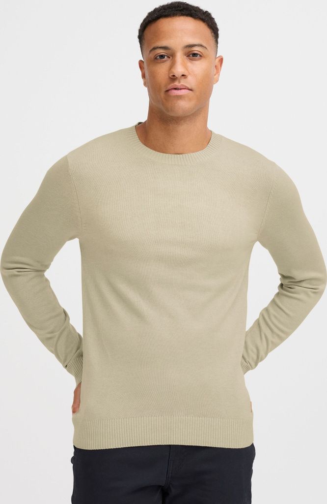 BLEND BHLars Herren Strickpullover Feinstrick Pullover mit Rundhals-Ausschnitt Baumwollmischung Regular fit