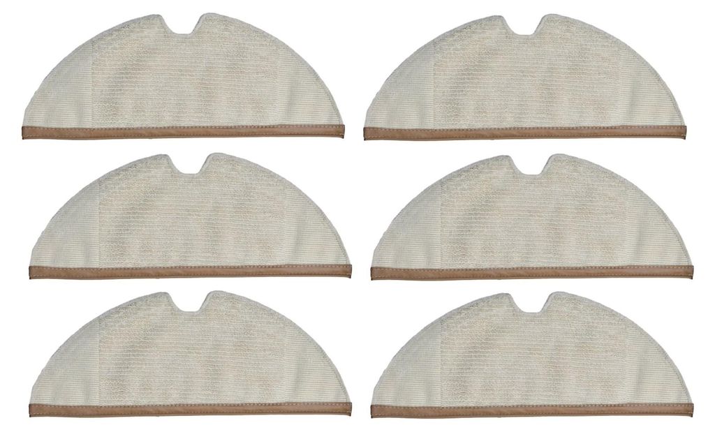 6x Wischtücher passend für Xiaomi Roborock S5 S50 S51 S55 Produktbild 