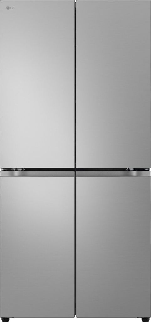 LG GMB860PYDE Side-by-Side Kühlkombination Freistehend 530 l E Silber