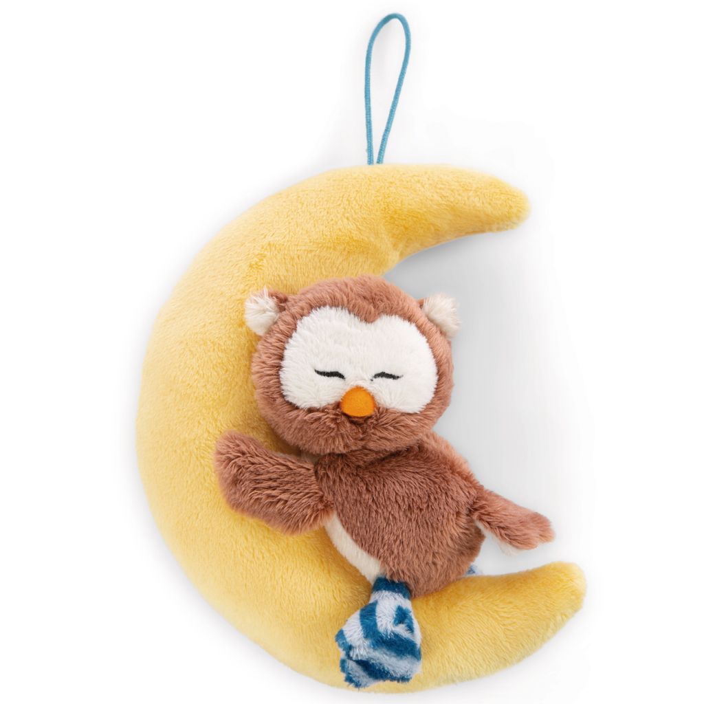 Nici Plüschanhänger Eule Oscar mit Loop 16 cm