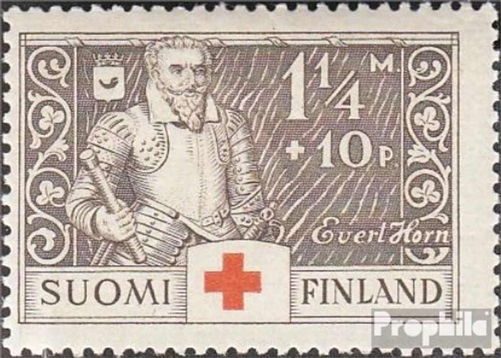 Briefmarken Finnland 1934 Mi 184 postfrisch Rotes Kreuz