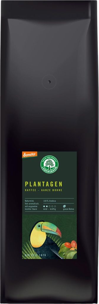 Mexiko Plantagen Kaffee ganze Bohne 1000g - Kaffee von Produktbild 