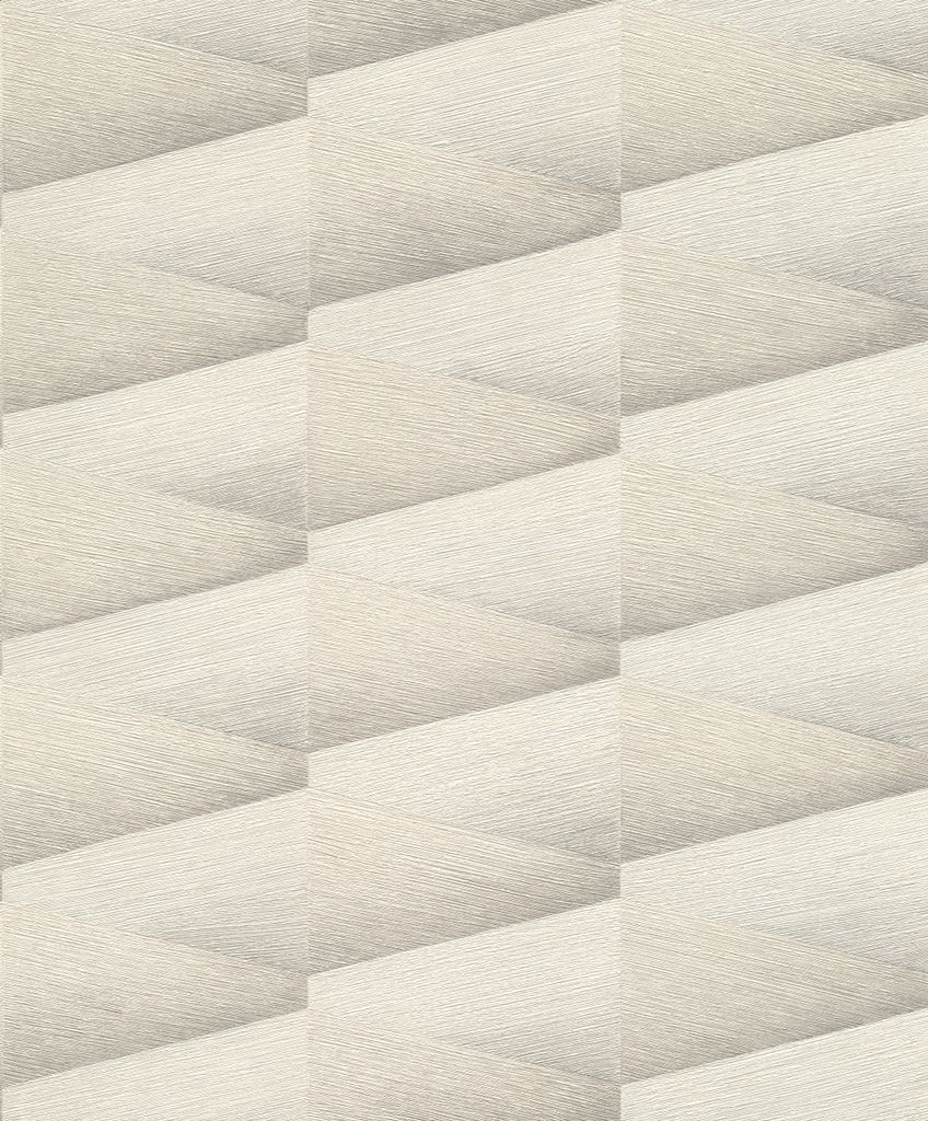 Rasch Composition | 554618 | Vliestapete 3D Optik | 0.53 m x 10.05 m | Grau