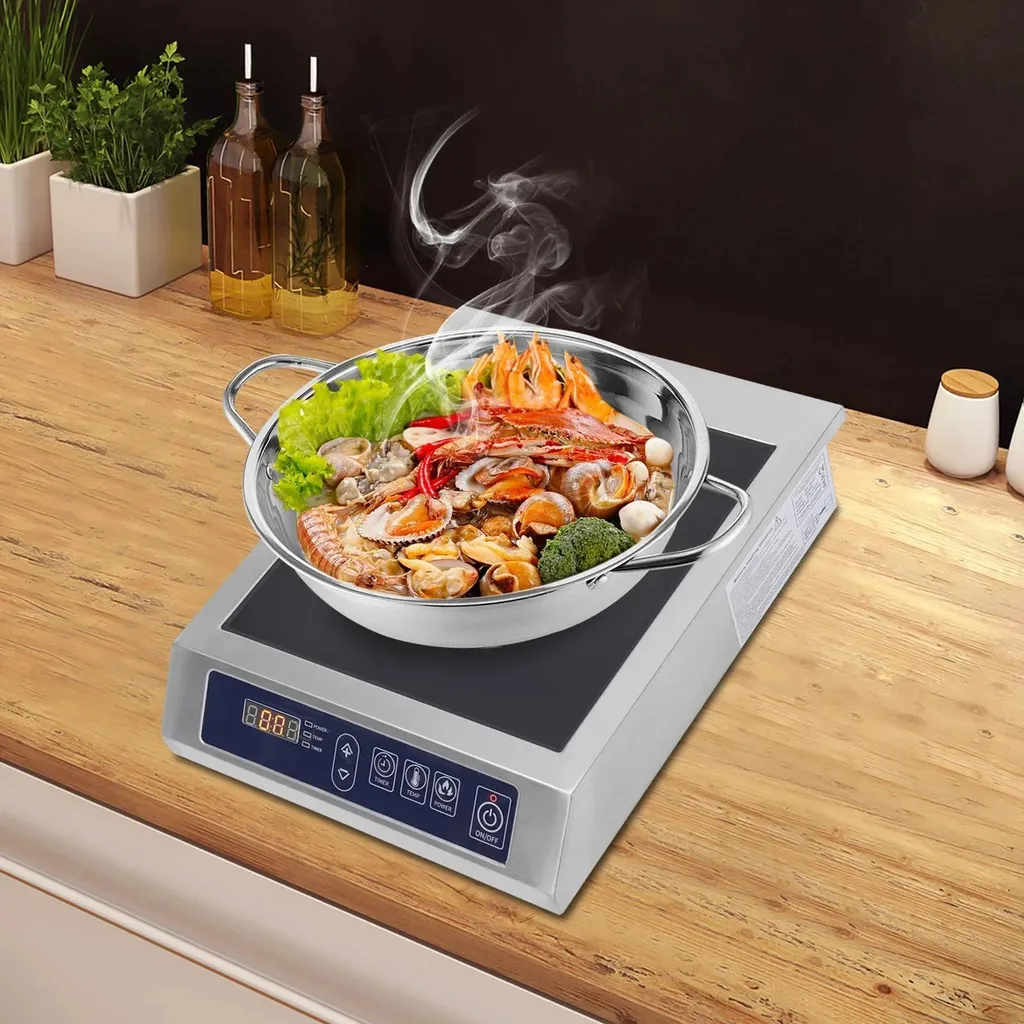 Plaque de cuisson à induction 35cm 3500W 220V avec commandes tactiles