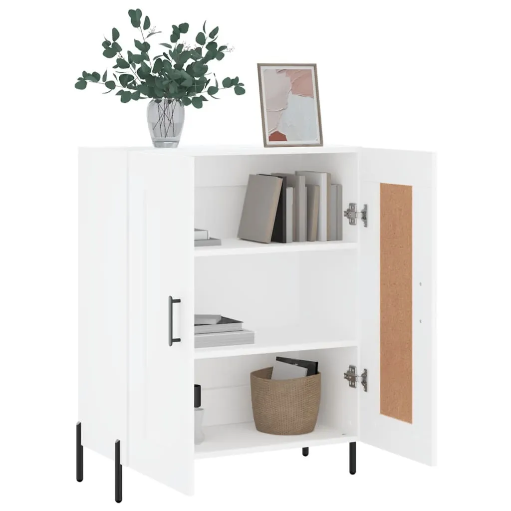 Maison Exclusive Credenza Bianca 69,5x34x90 cm | Mobile Legno Elegante - 4