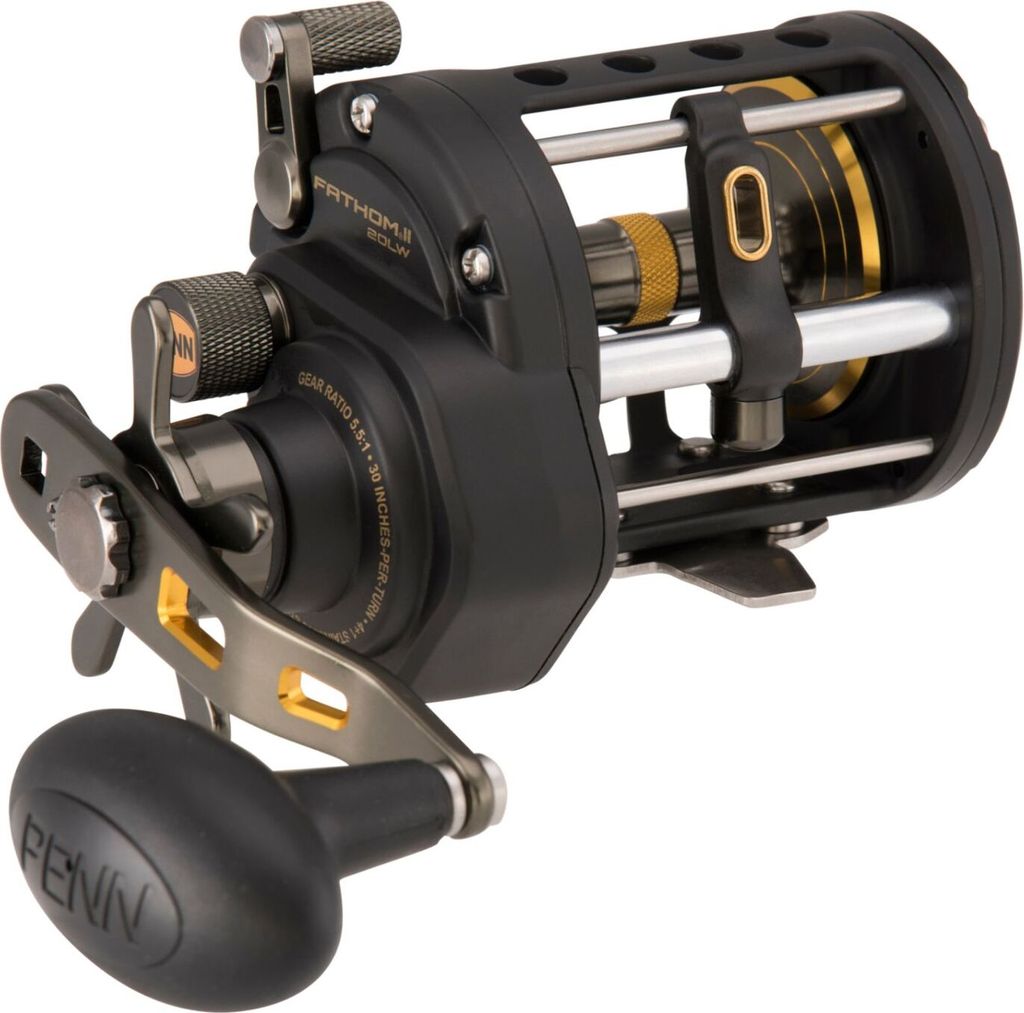 Penn Fathom II Level Wind 20 Reel - Rechtshand Rolle