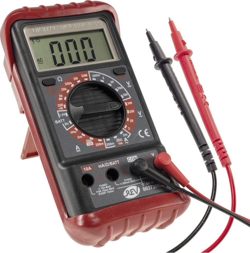ChiliTec 21233 Digital-Multimeter REV "Check-202" mit automatischer Polaritätsanzeige