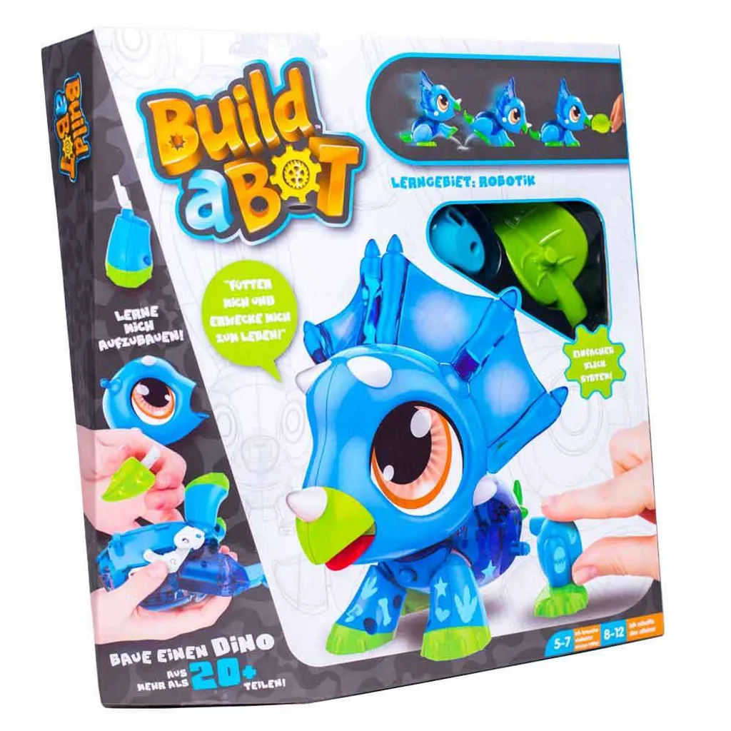 Robot Dinosaure à Construire Build-A-Bot - Kit de Création STEM Ludique
