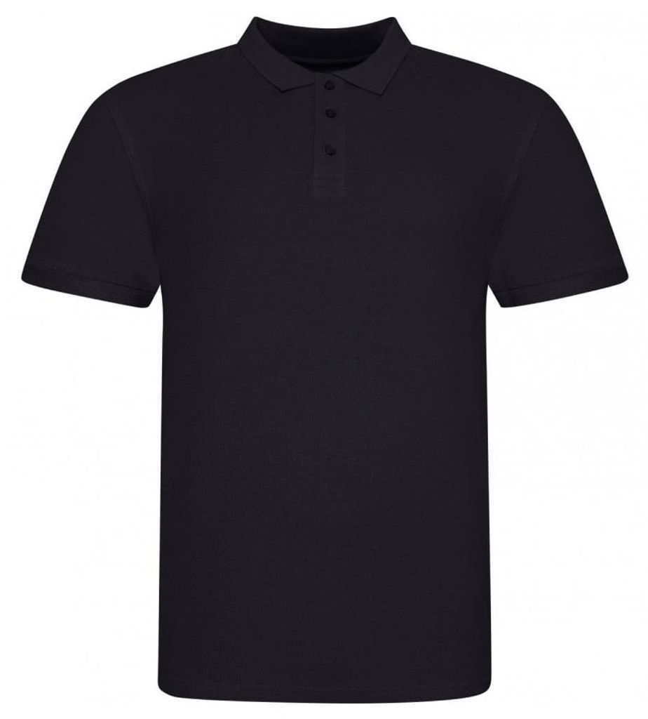 Awdis - "Just Polos The 100" Poloshirt für Herren LT5380 (L) (Schwarz)