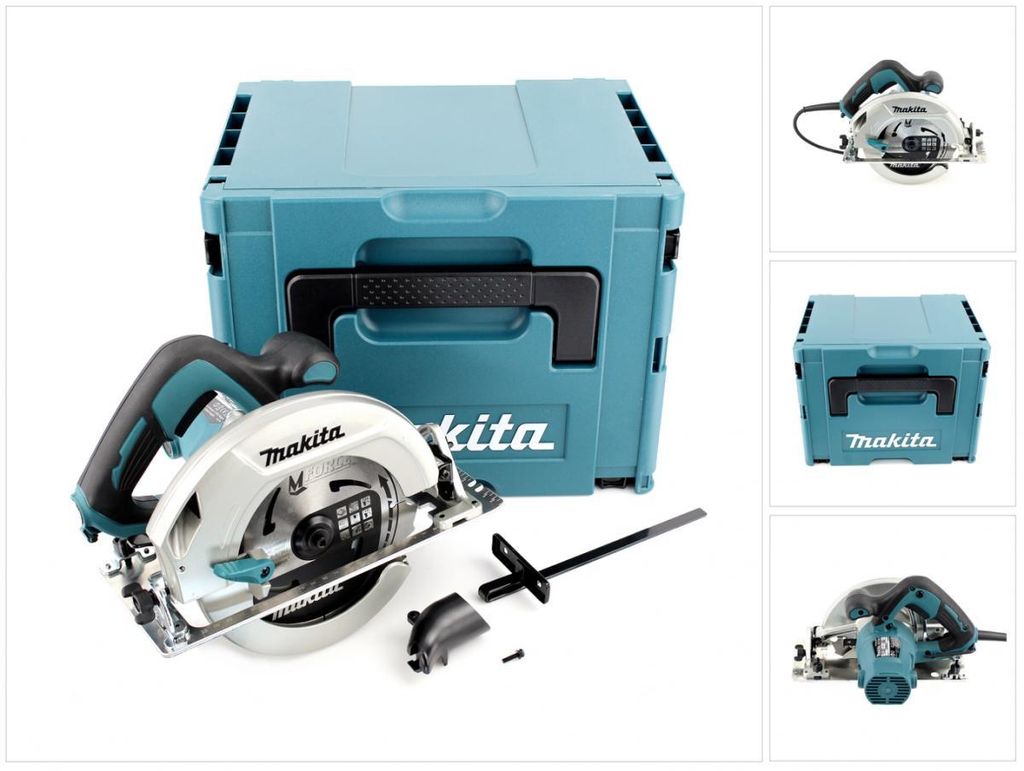 Makita HS7601J, Grau, Grün, 19 cm, 5200 RPM, 6,6 cm, 3 cm, Produktbild 