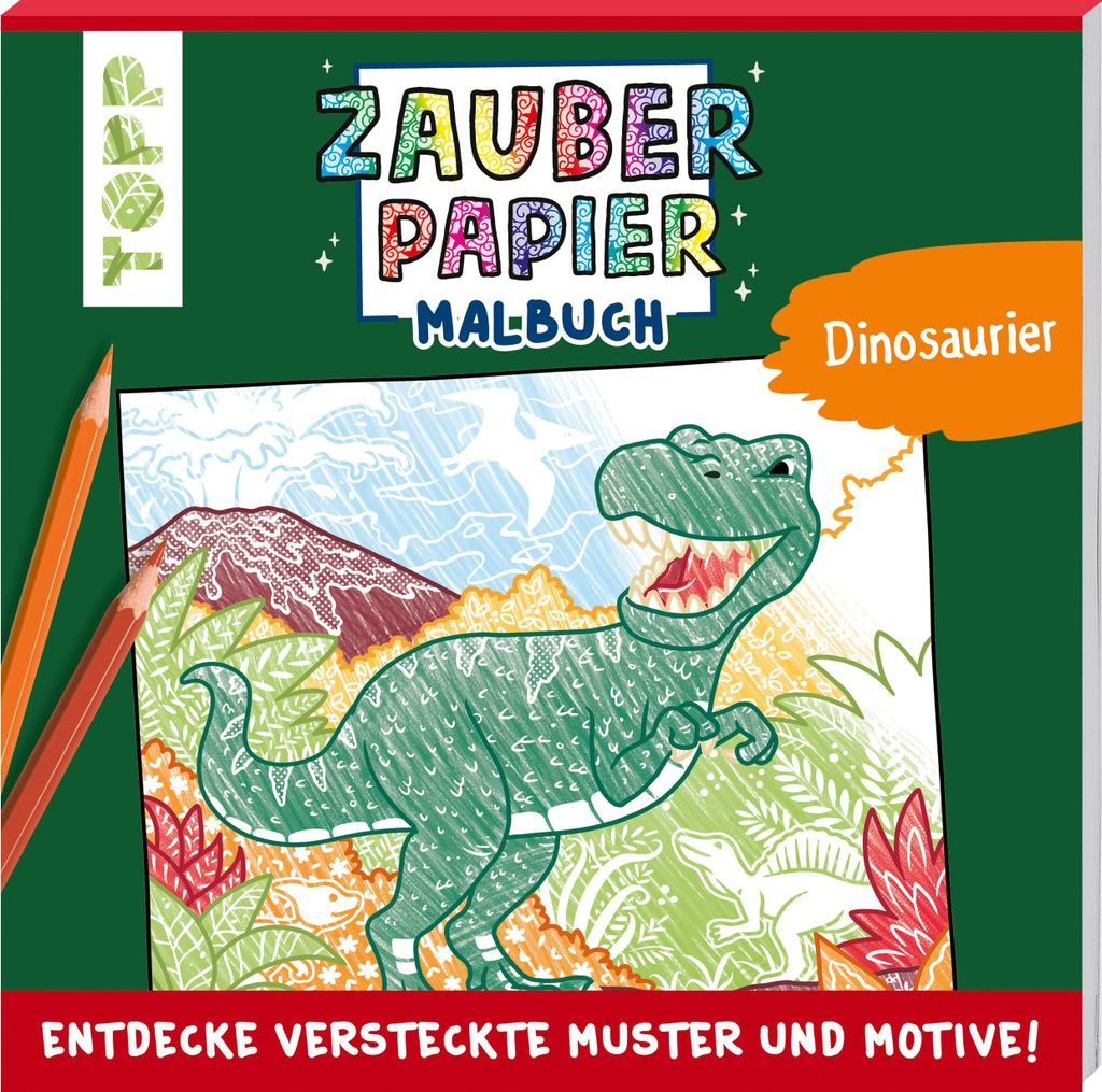 Zauberpapier Malbuch Dinosaurier Image du produit 