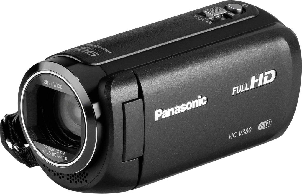 Panasonic HC-V380EG-K schwarz Produktbild 