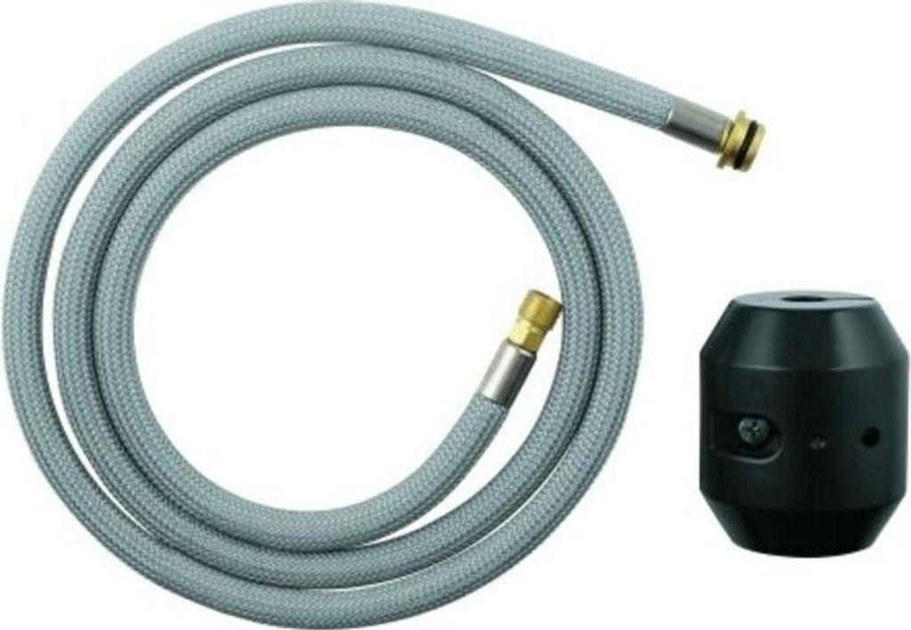 GROHE Brauseschlauch 48355, für Einhand-Spültischbatterie Zedra 31 203 000, GROHE EasyDock, inklusive Gewicht, ca. 1,425 mm, M15 x 1