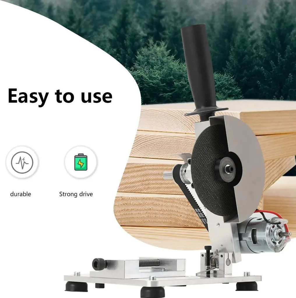 Mini scie de table précise pour coupes nettes - Évite les éclats bois - 10
